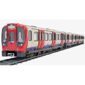 London Subway Train S8 Stock